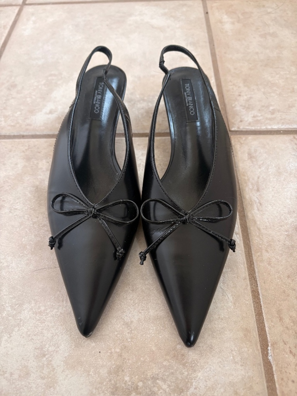 Cliche in Black Shine Tony Bianco